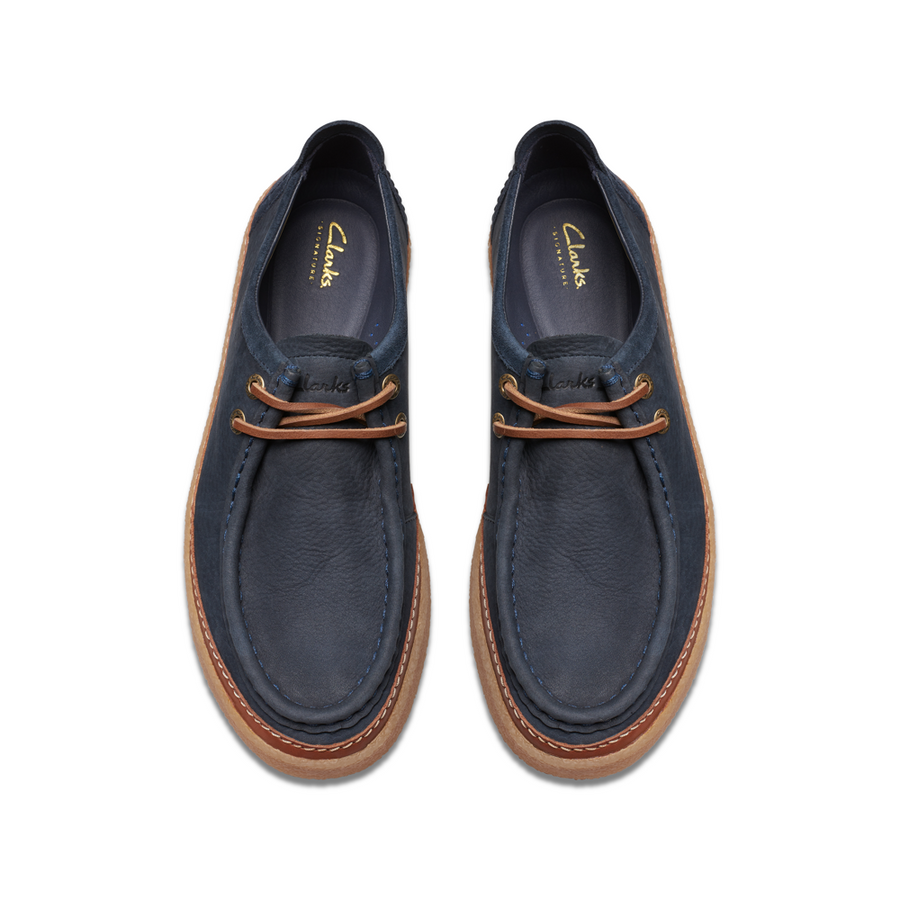 Clarks - Clarkwood Moc - Navy - Shoes