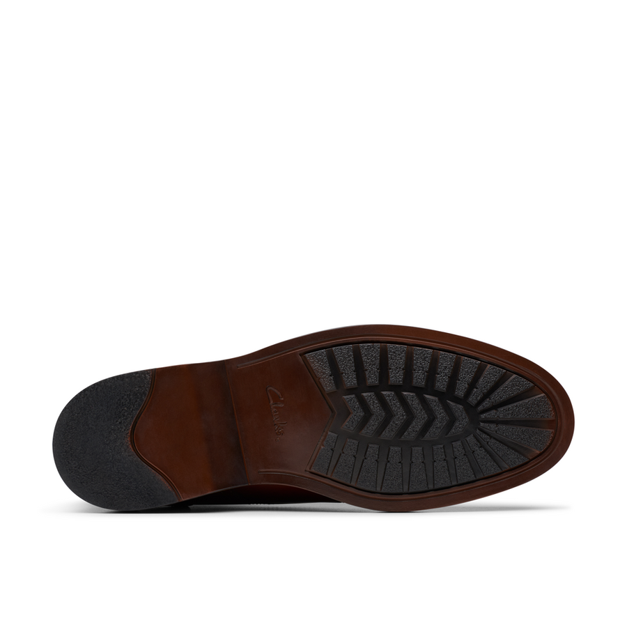 Clarks - Aldwin Chukka - Mid Tan Leather - Boots