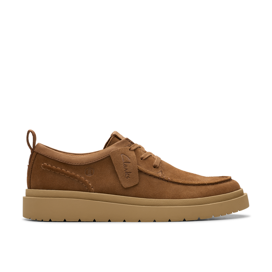 Clarks - Polden Moc - Cola Suede - Shoes