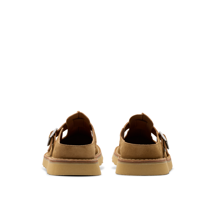 Clarks - Solsbury Mule - Cola Suede - Sandals
