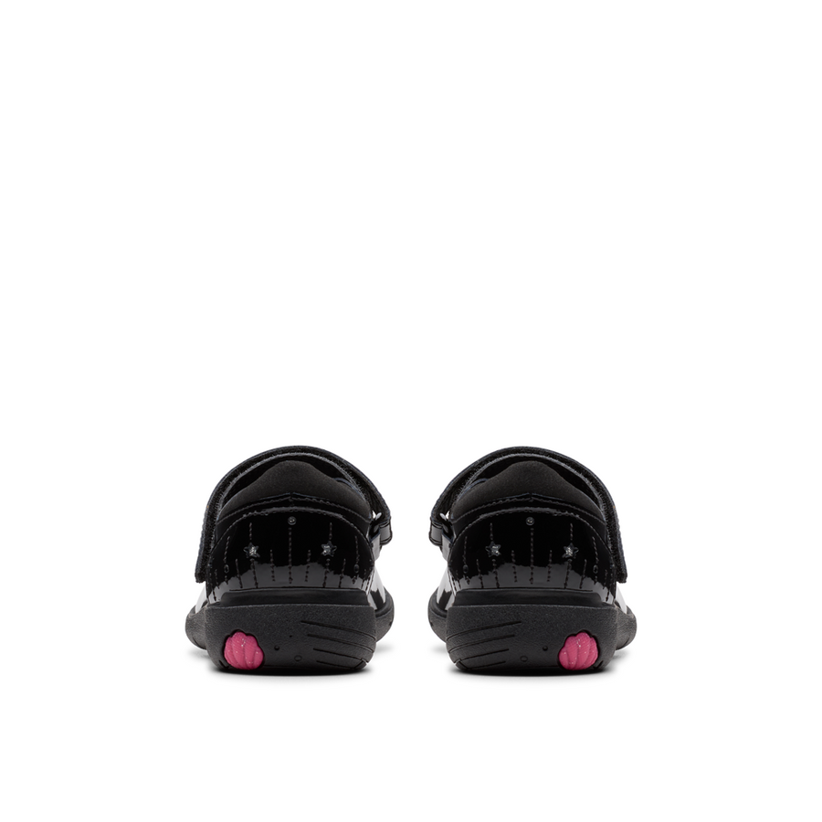 Clarks - Relda Wish K - Black Patent - School Shoes