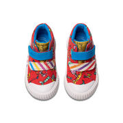 Clarks - RDFoxingHi T - Red Canvas - Canvas Shoes