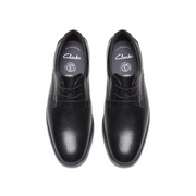 Clarks - Jonwin Step Y - Black Leather - School Shoes