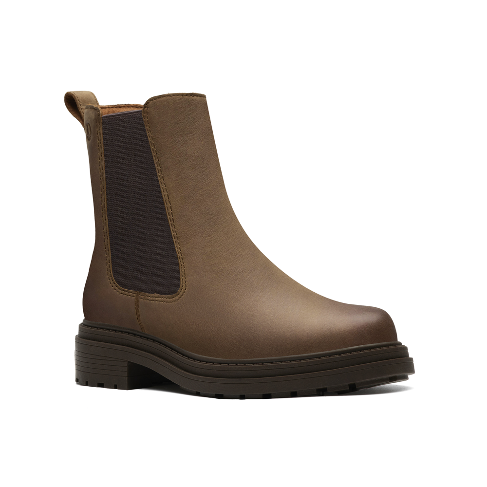 Clarks - Orinoco3 Top - Walnut Leather - Boots