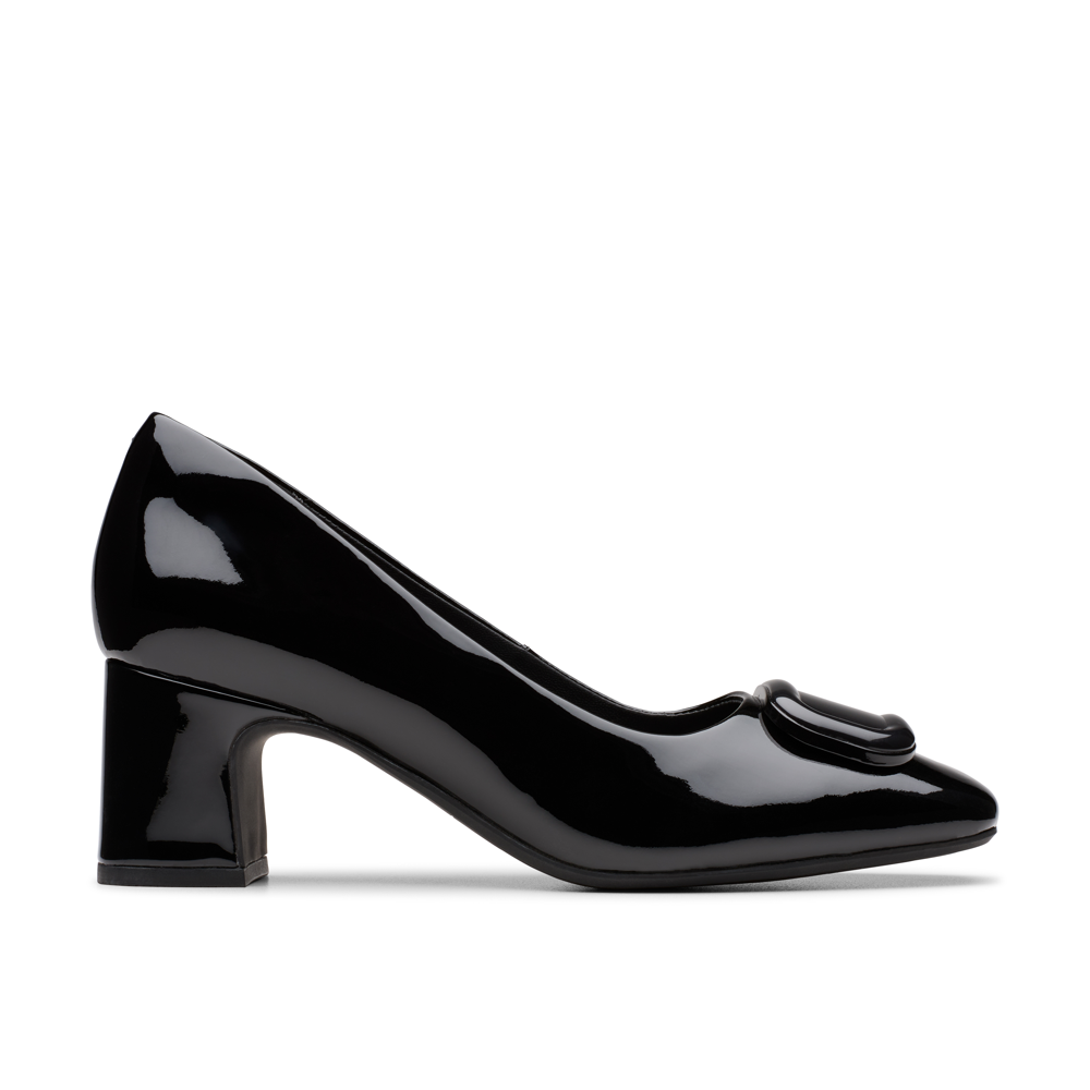 Clarks - Fernie Trim - Black Patent - Shoes