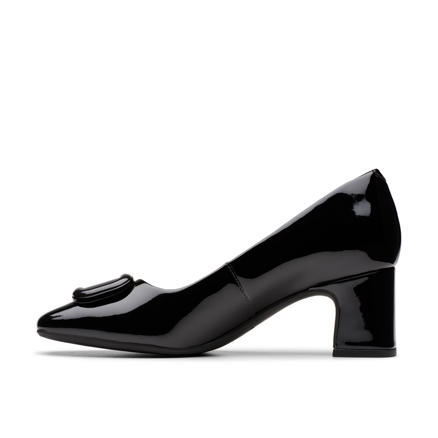 Clarks - Fernie Trim - Black Patent - Shoes