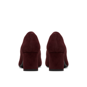 Clarks - Fernie Trim - Merlot Suede - Shoes