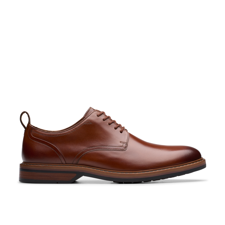 Clarks - Aldwin Lace - Tan Leather - Shoes