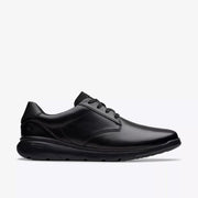 Clarks - Lifton Lace - Black Leather - Shoes
