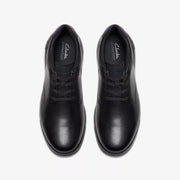Clarks - Lifton Lace - Black Leather - Shoes