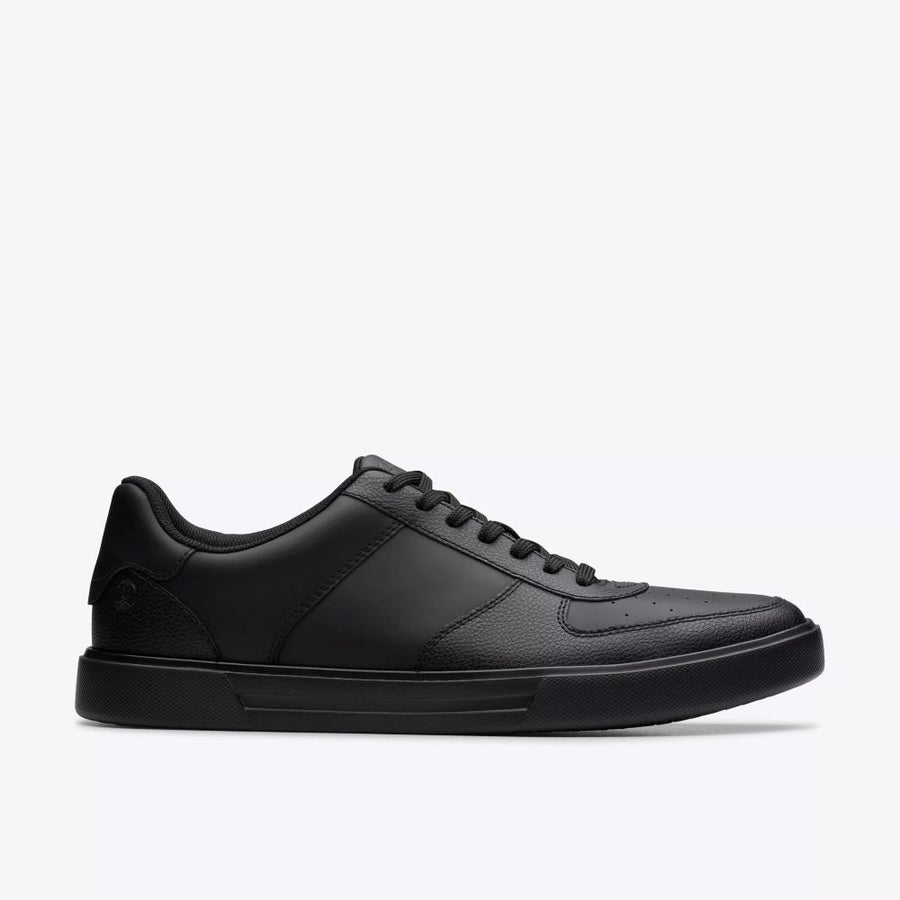 Clarks - Romsey Tie - Black Leather - Shoes