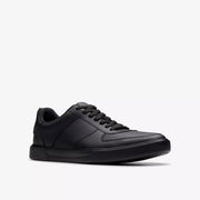 Clarks - Romsey Tie - Black Leather - Shoes