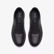 Clarks - Romsey Tie - Black Leather - Shoes