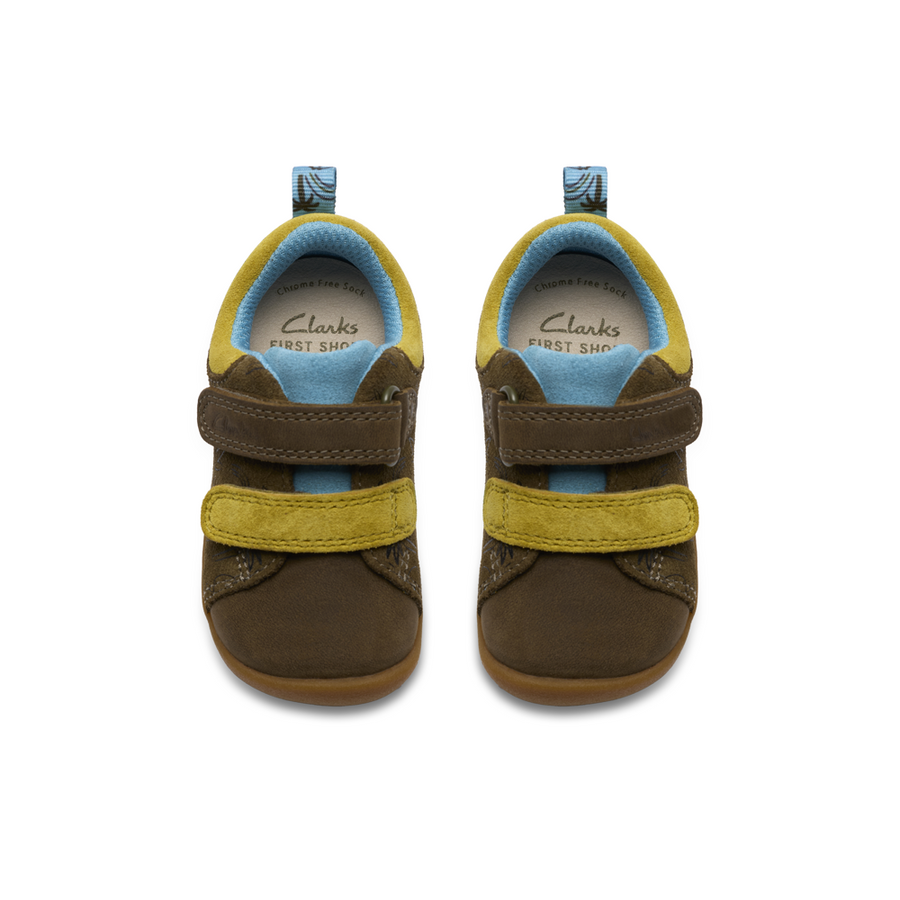 Clarks - Roamer Roar T - Dark Olive - Shoes