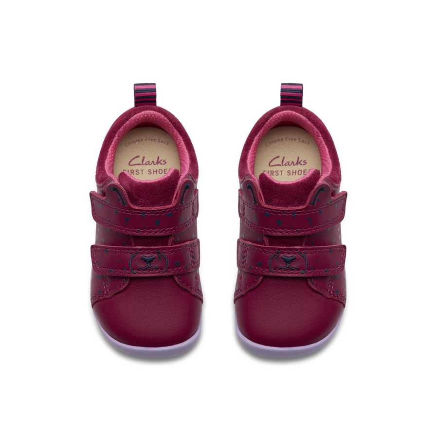 Clarks - Roamer Wish T. - Berry - Shoes