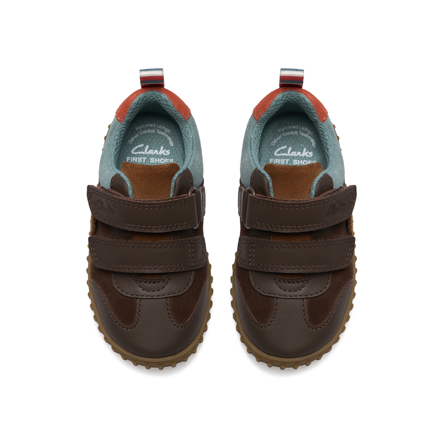 Clarks - Cove Den T - Chestnut - Shoes