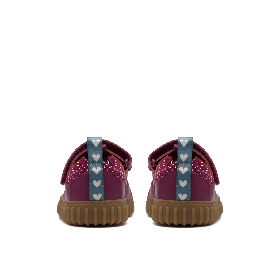 Clarks - Cove Glow T. - Berry - Shoes