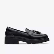 Clarks - Lauryl Tassel - Black Leather - Shoes