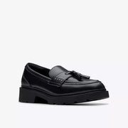 Clarks - Lauryl Tassel - Black Leather - Shoes