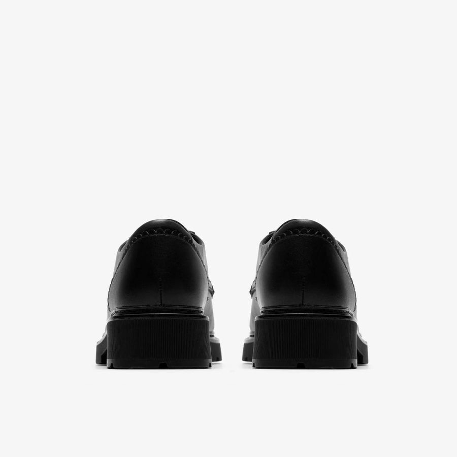 Clarks - Lauryl Lace - Black Leather - Shoes