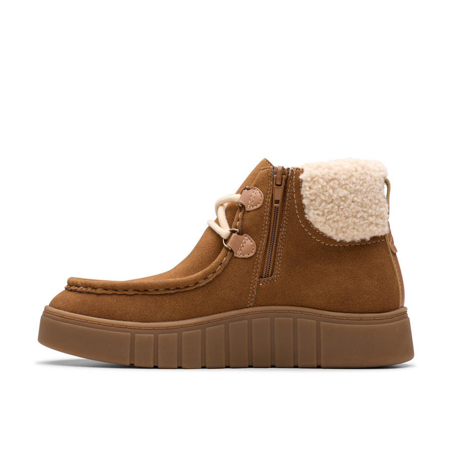Clarks - Mykah Izzy - Dark Tan Suede - Boots