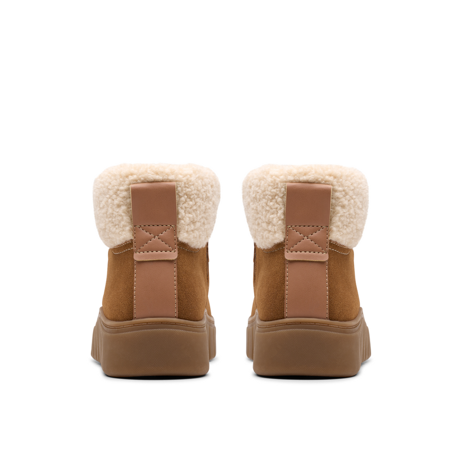 Clarks - Mykah Izzy - Dark Tan Suede - Boots