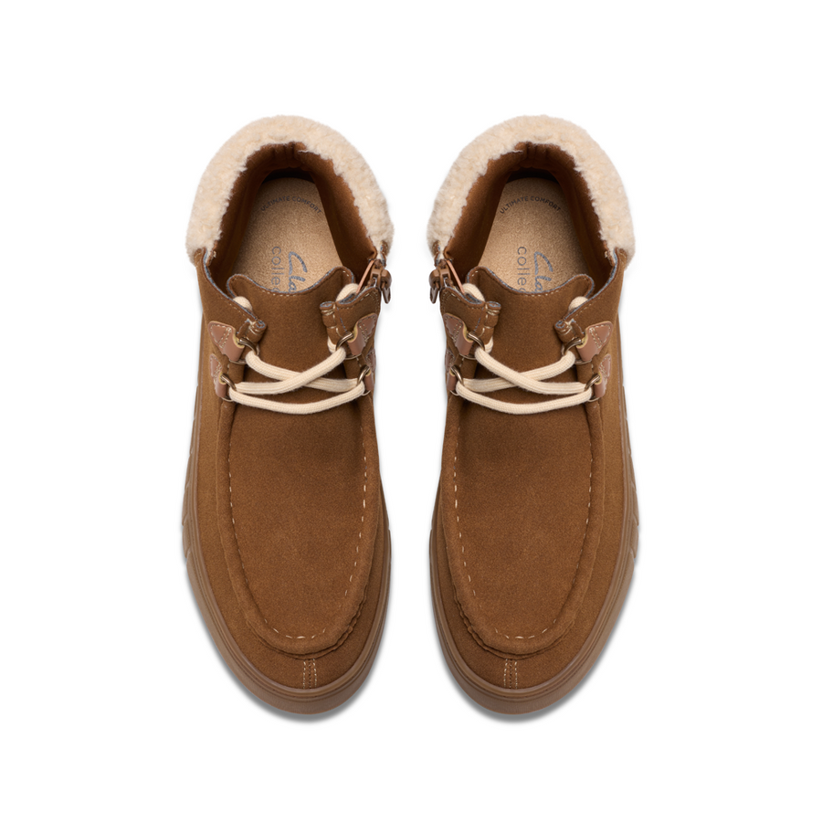 Clarks - Mykah Izzy - Dark Tan Suede - Boots