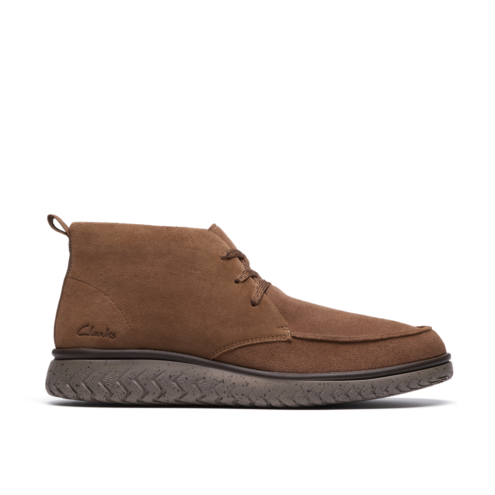 Clarks - RelaxLite Moc - Cola Suede - Boots