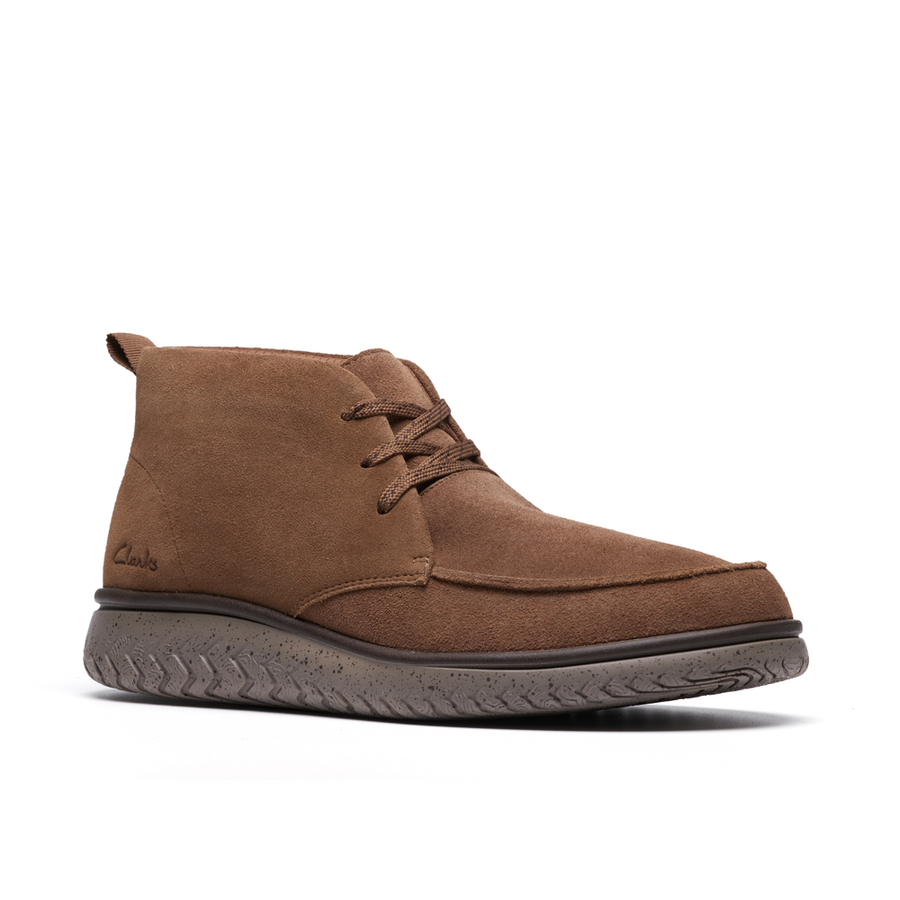 Clarks - RelaxLite Moc - Cola Suede - Boots