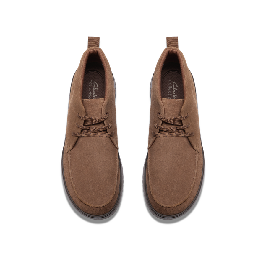 Clarks - RelaxLite Moc - Cola Suede - Boots