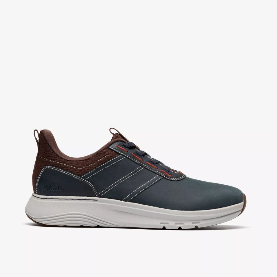 Clarks - Motion Trek LX - Navy Leather - Shoes