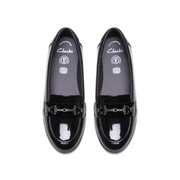Clarks - Finja Loafer Y - Black Patent - School Shoes