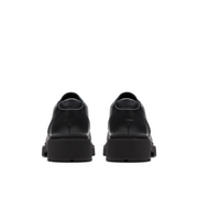 Clarks - Eris Pure Y - Black Leather - School Shoes