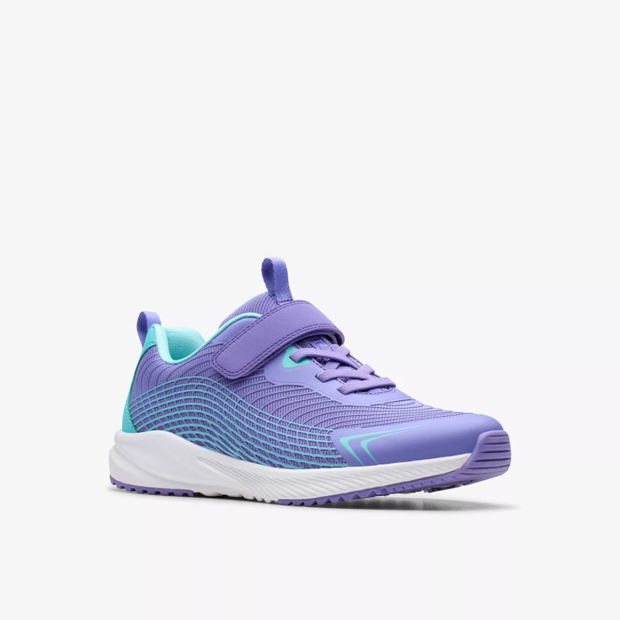 Clarks - Deyes Dash Y. - Purple - Trainers
