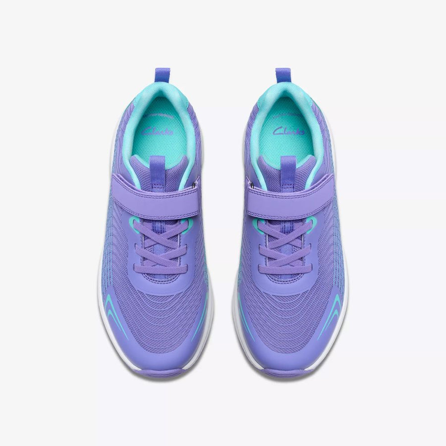Clarks - Deyes Dash Y. - Purple - Trainers
