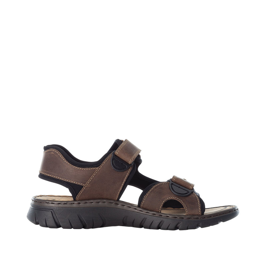 Rieker - 26761-26 - Tobacco/Black - Sandals