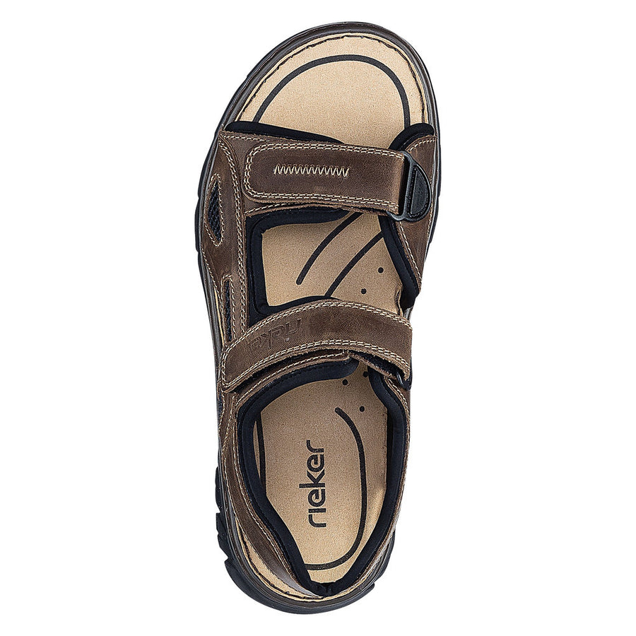 Rieker - 26761-26 - Tobacco/Black - Sandals