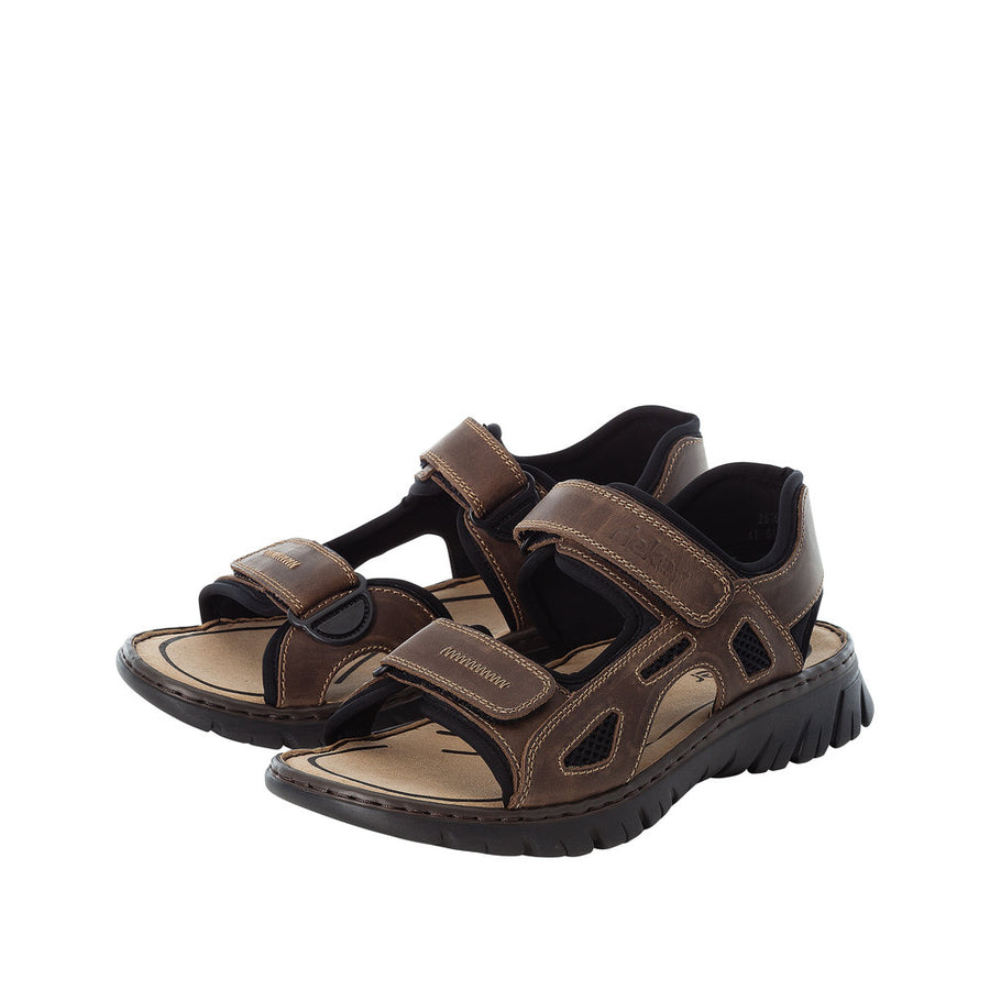 Rieker - 26761-26 - Tobacco/Black - Sandals