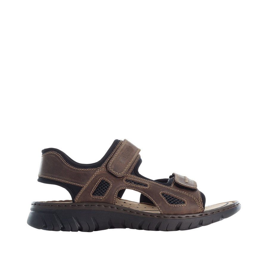 Rieker - 26761-26 - Tobacco/Black - Sandals