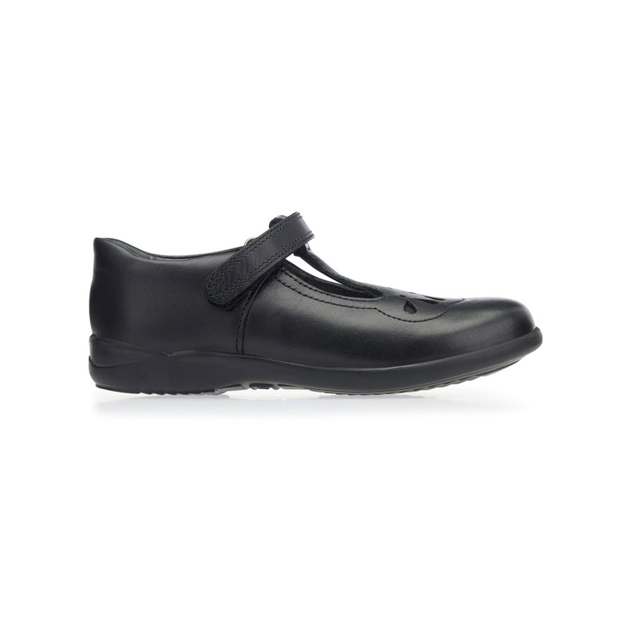 Start Rite - Poppy - Black Leather - School Shoes