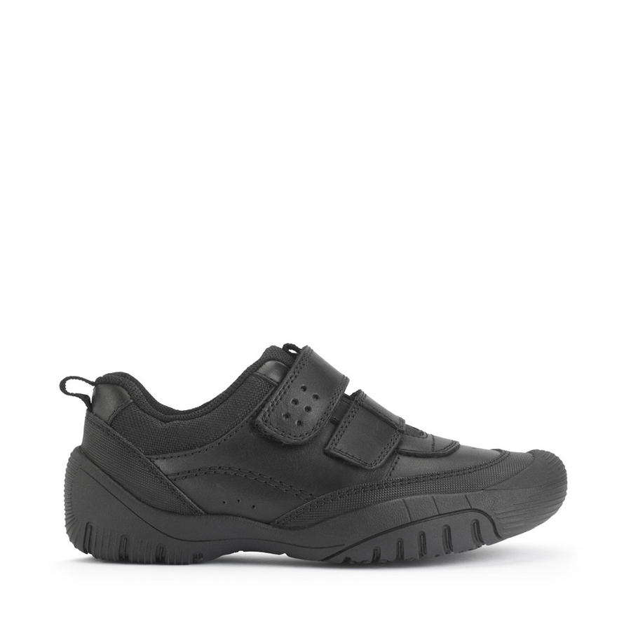 Start Rite - Quad - Black Leather - School Shoes