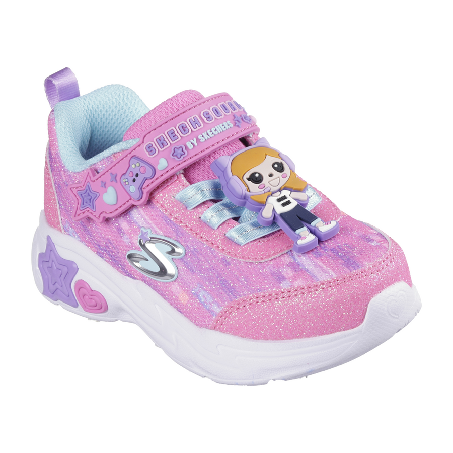 Skechers - Snuggle Sneaks- Skech Squad - Pink/Multi - Trainers