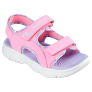Skechers - Flex Splash - Heart Galore - Hot Pink/Lavender - Sandals