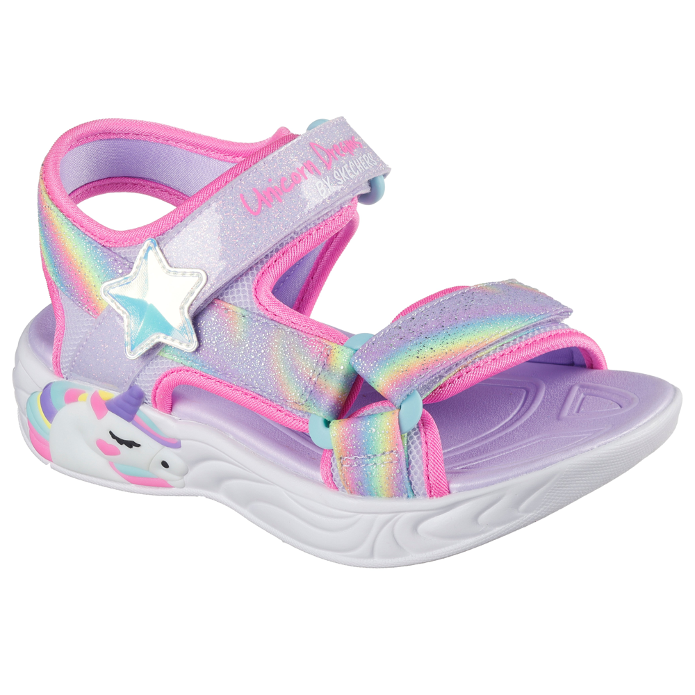 Skechers - Unicorn Dreams - Lavender/Multi - Sandals