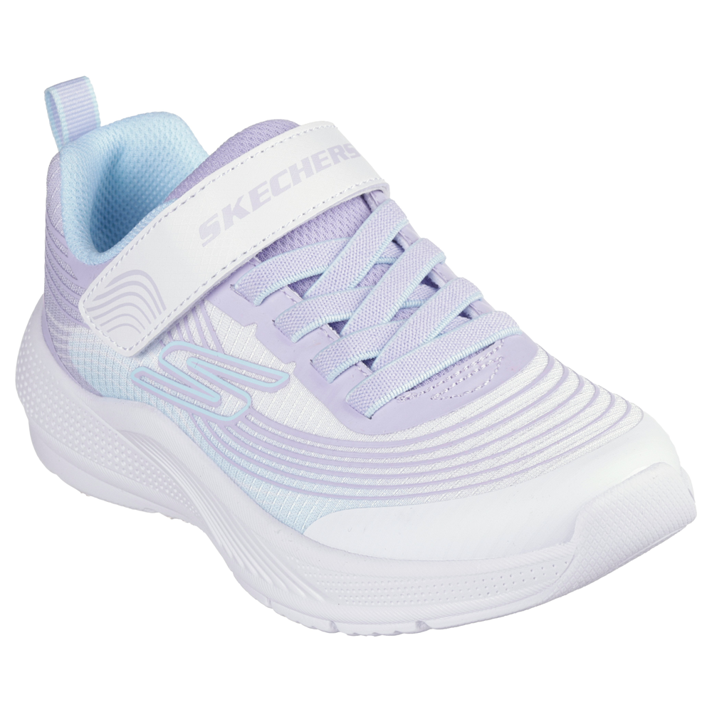 Skechers - Microspec Advance - White/Lavender/Mint - Trainers