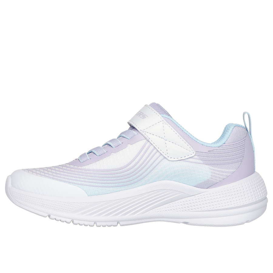 Skechers - Microspec Advance - White/Lavender/Mint - Trainers