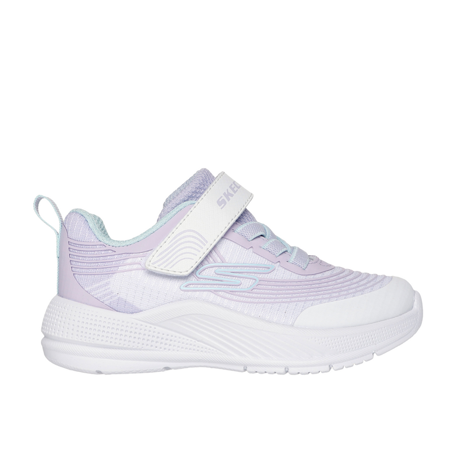 Skechers - Microspec Advance - White/Lavender/Mint - Trainers