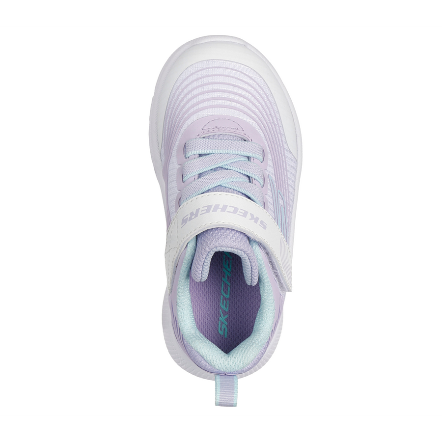 Skechers - Microspec Advance - White/Lavender/Mint - Trainers
