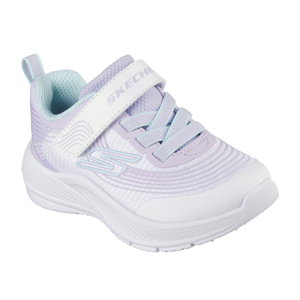 Skechers - Microspec Advance - White/Lavender/Mint - Trainers
