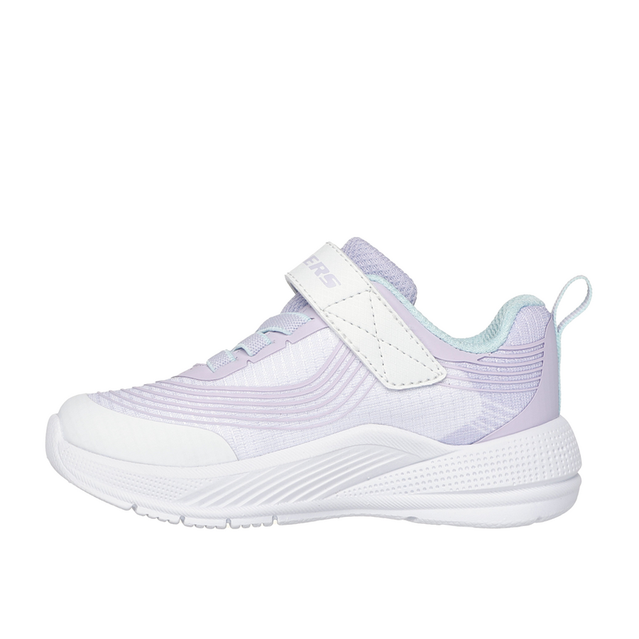 Skechers - Microspec Advance - White/Lavender/Mint - Trainers